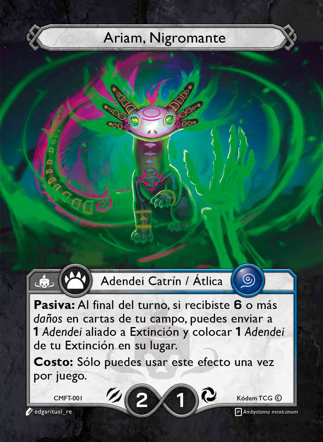 Ariam, Nigromante CMFT-001