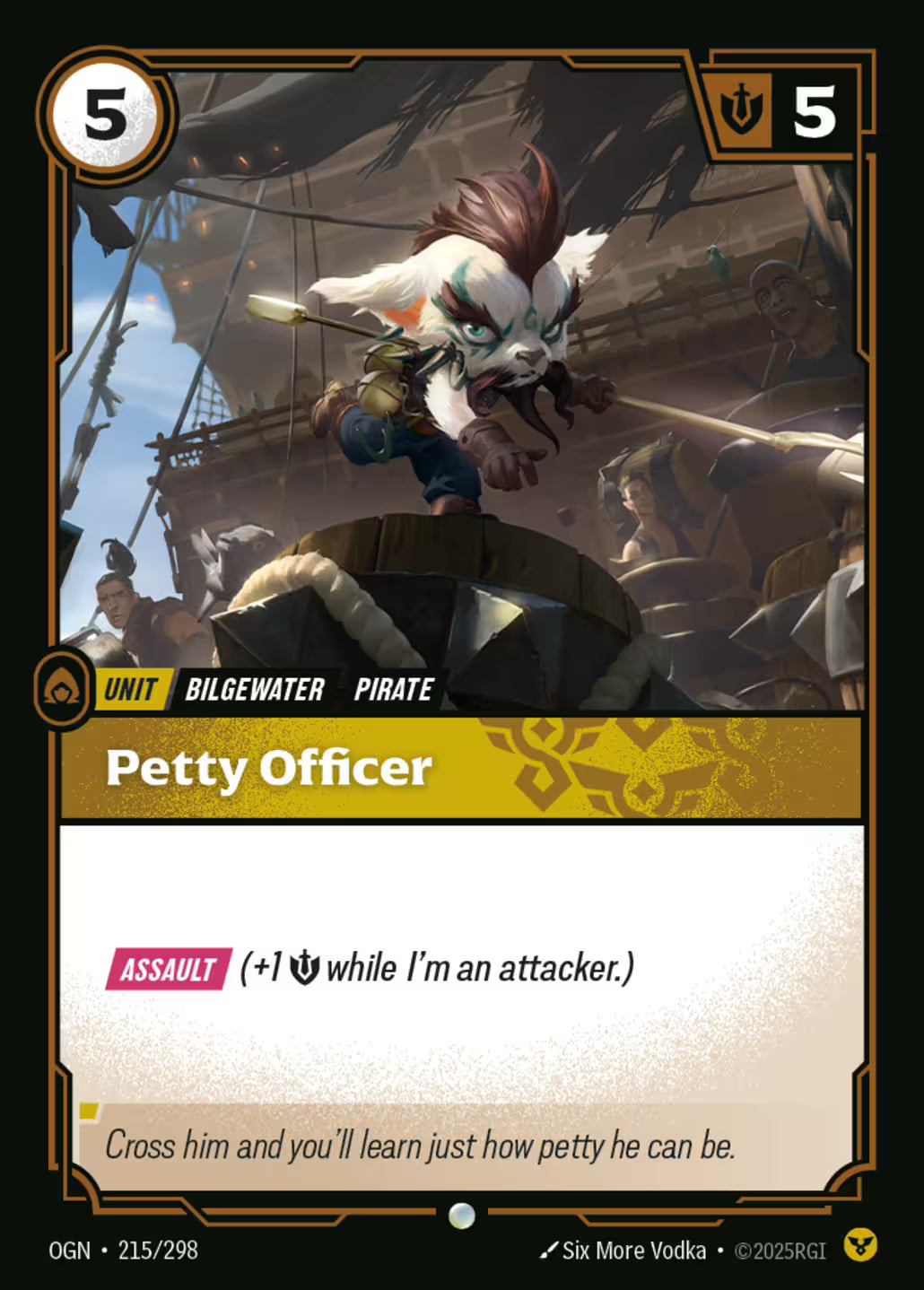 Petty Officer OGN 215/298