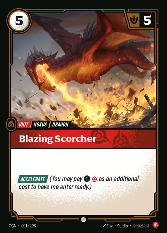 Blazing Scorcher OGN 001/298