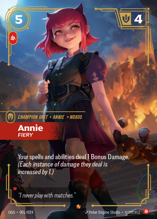 Annie FIERY OGS 001/024