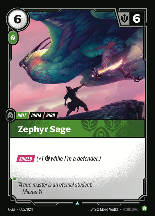 Zephyr Sage OGS 005/024
