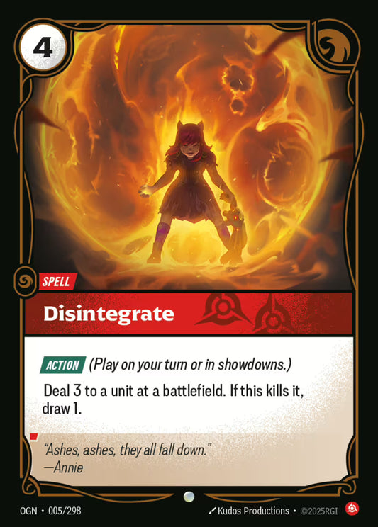 Disintegrate OGN 005/298