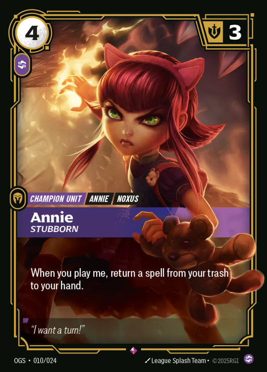 Annie STUBBORN OGS 010/024