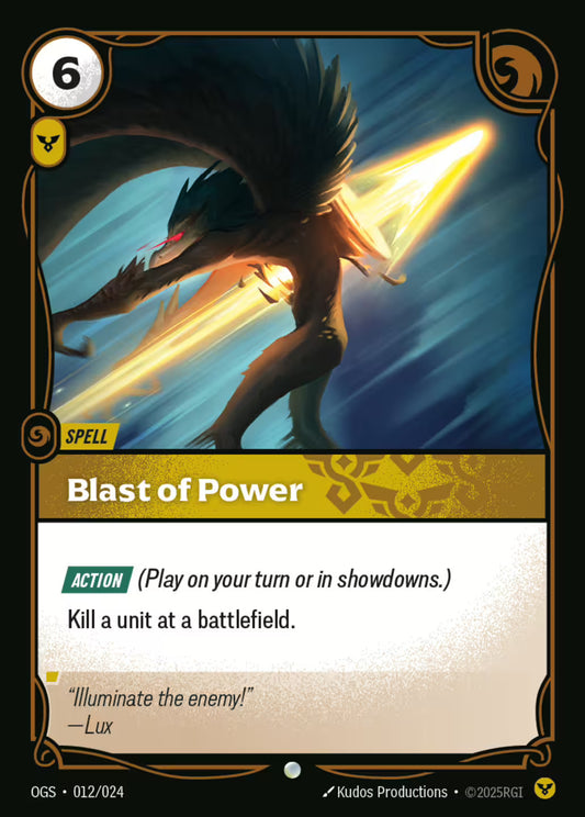Blast of Power OGS 012/024