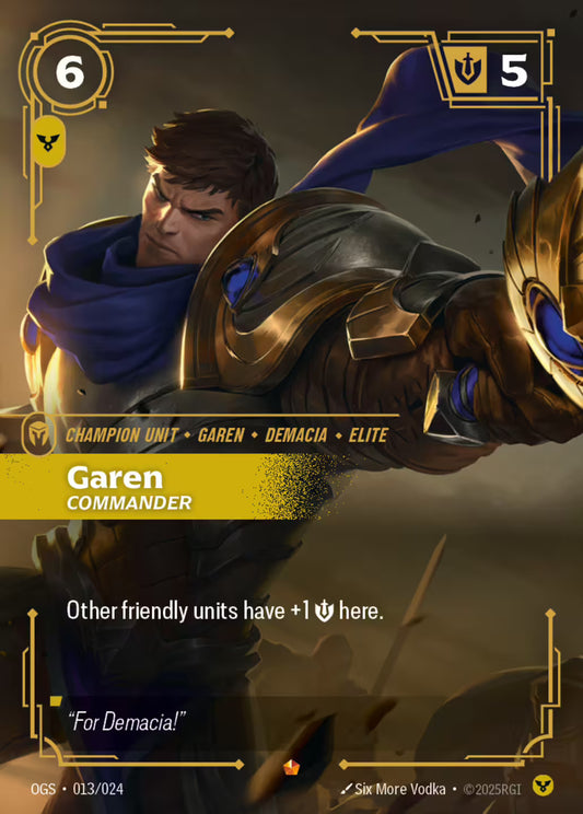 Garen COMMANDER OGS 013/024