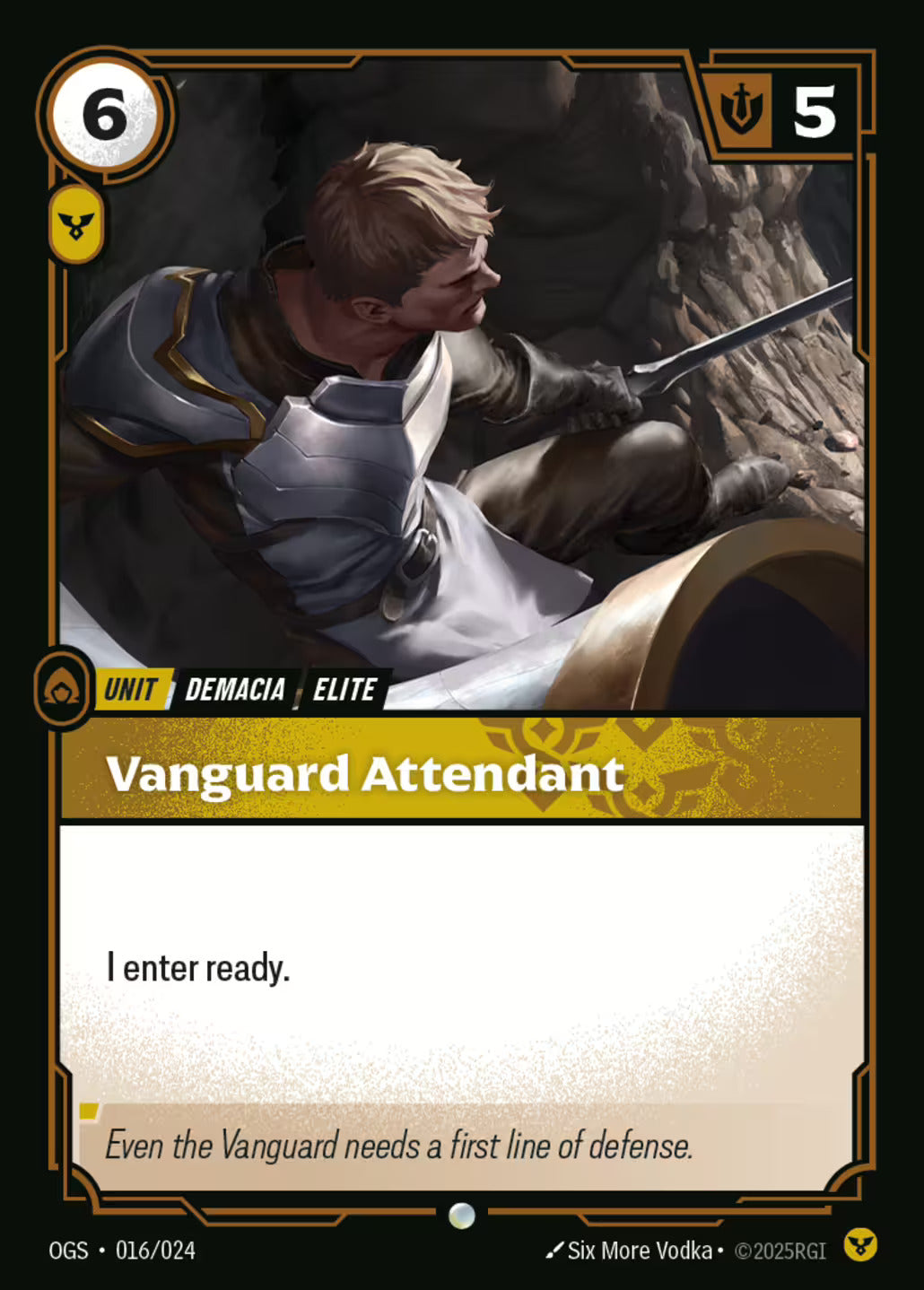 Vanguard Attlendant OGS 016/024