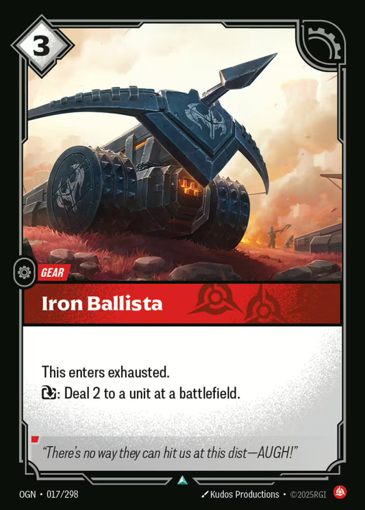 Iron Ballista OGN 017/298