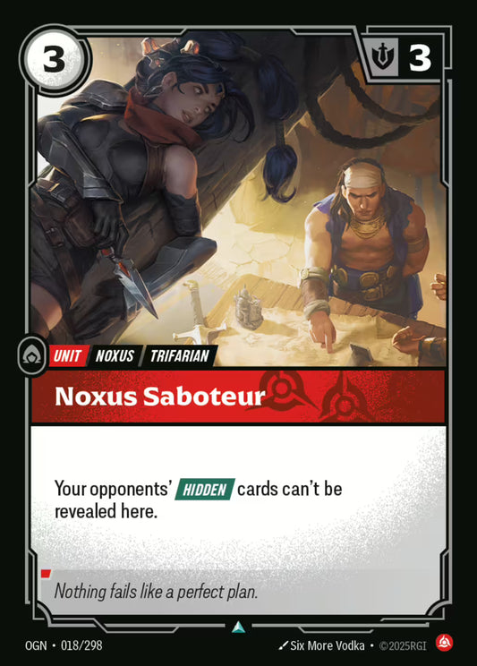 Noxus Saboteur OGN 018/298