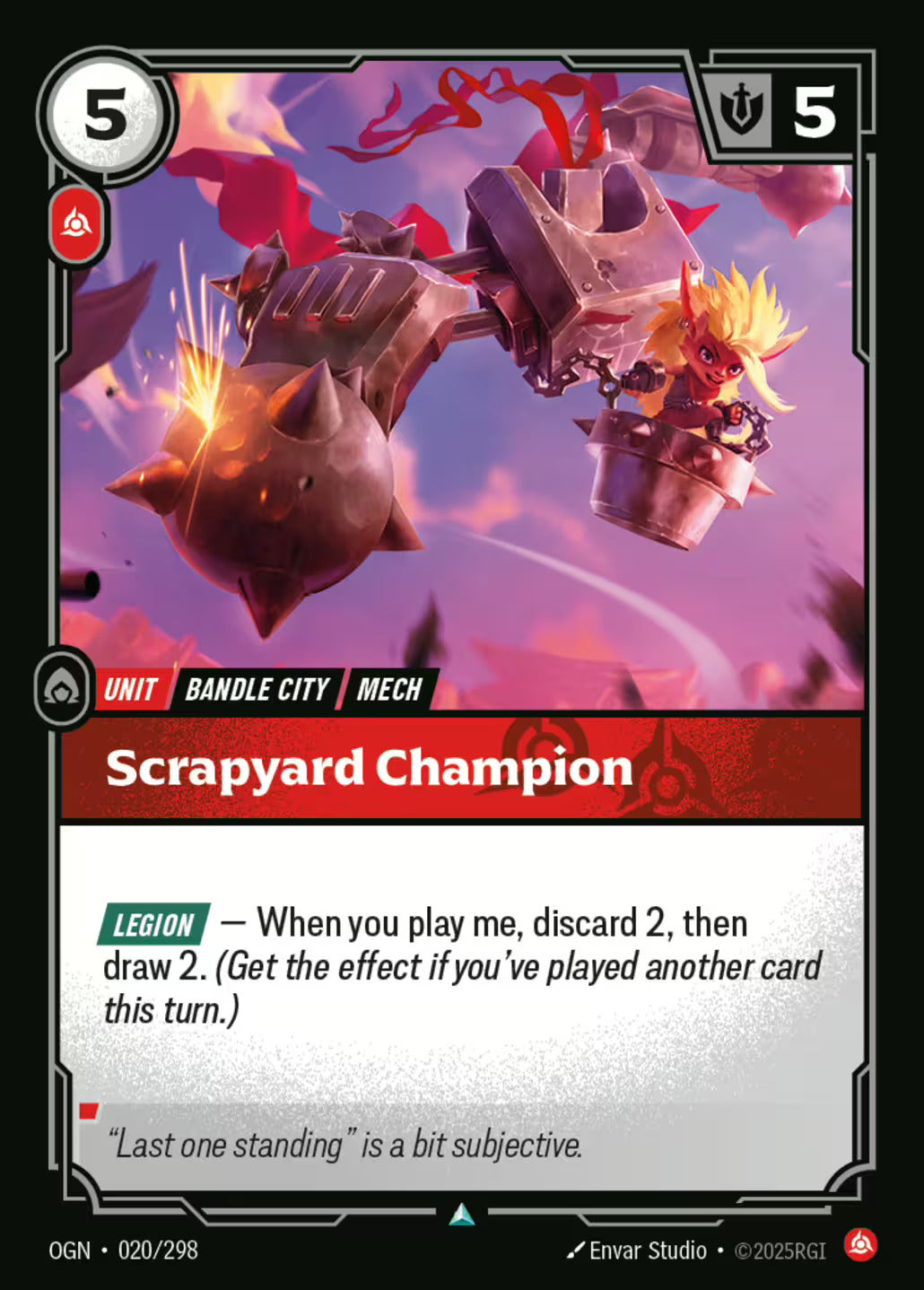Scrapyard Champion OGN 020/298