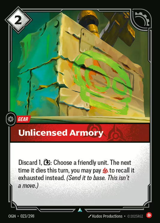 Unlicensed Armory OGN 023/298