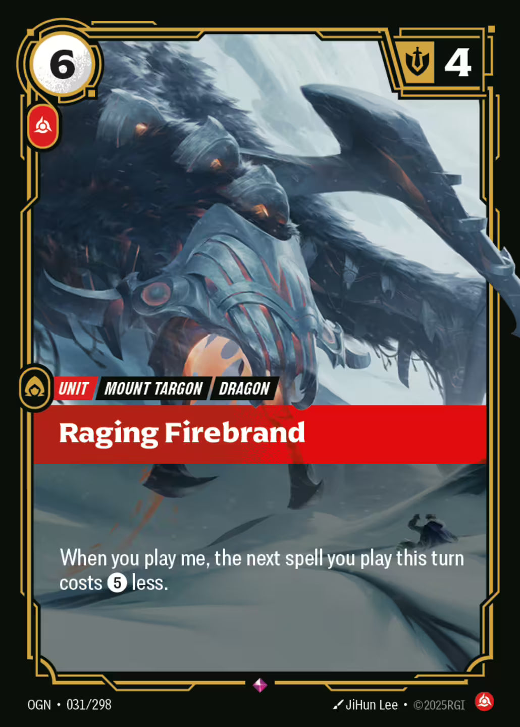 Raging Firebrand OGN 031/298