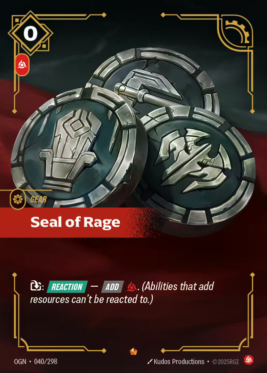 Seal of Rage OGN 040/298