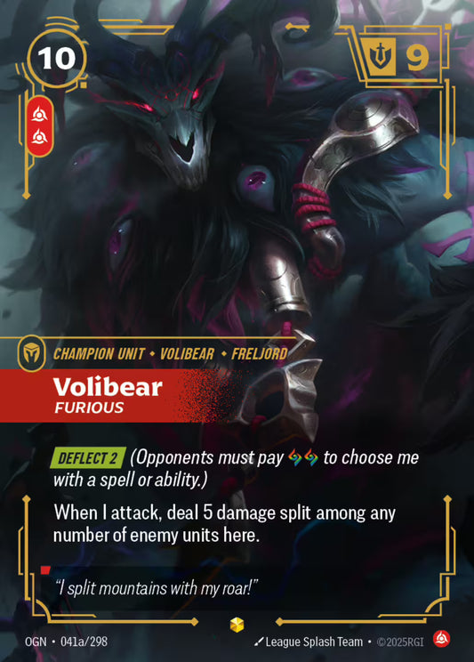 Volibear CHAMPION UNITS OGN 041a/298