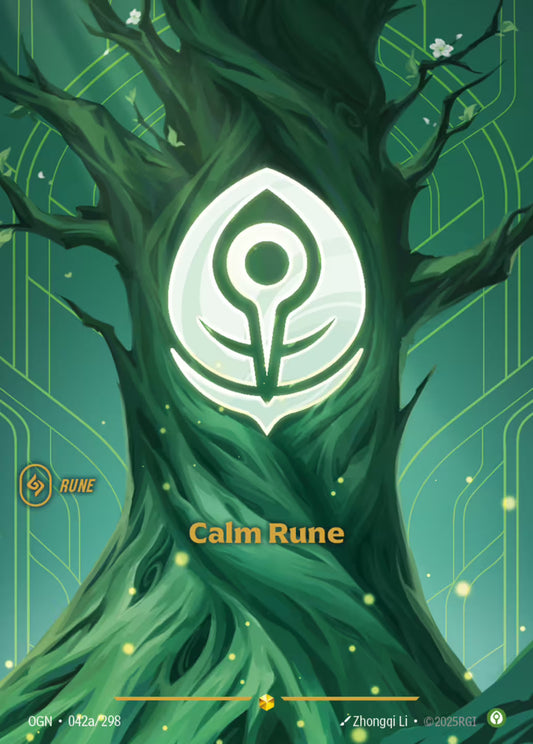 Calm Rune OGN 042a/298