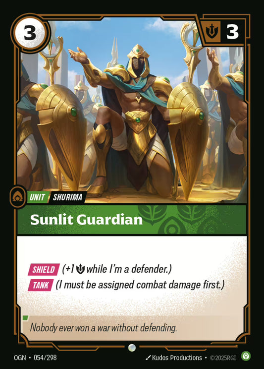 Sunlit Guardian OGN 054/298