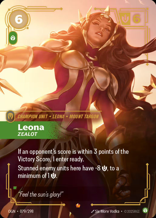Leona ZEALOT OGN 079/298