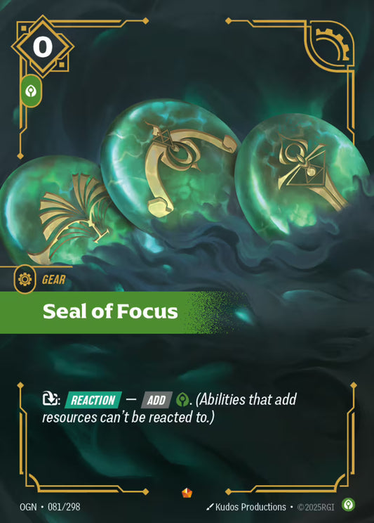 Seal of focus OGN 081/298