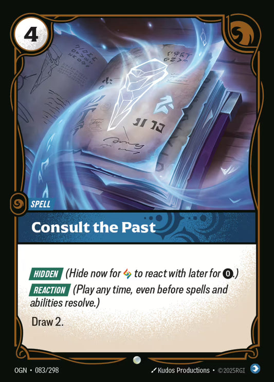 Consult the Past OGN 083/298