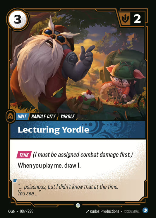 Lecturing Yordle OGN 087/298