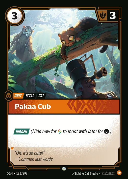 Pakaa Cub OGN 135/298
