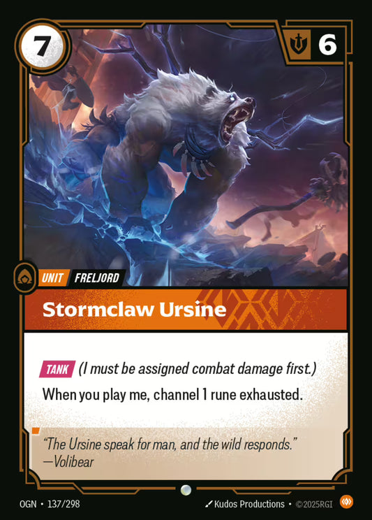 Stormclaw Ursine OGN 137/298