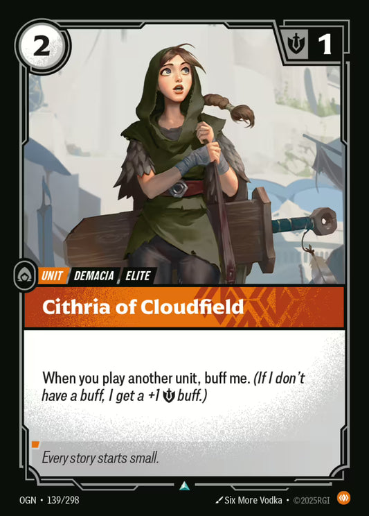 Cinthria Of Clowdfield OGN 139/298