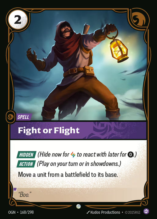 Fight or Flight OGN 168/298
