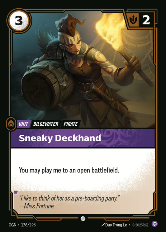 Sneaky Deckhand OGN 176/298