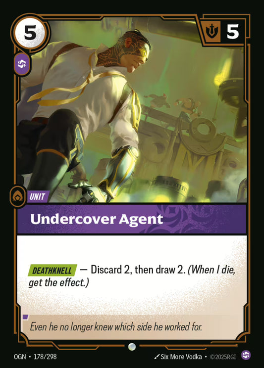 Undercover Agent OGN 178/298