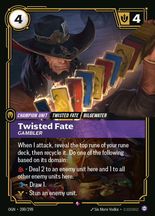 Twisted Fate OGN 200/298