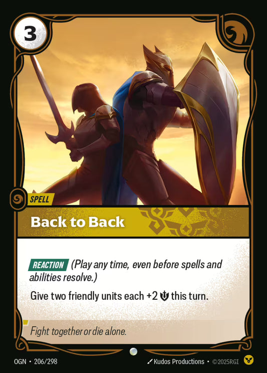 Back to Back OGN 206/298