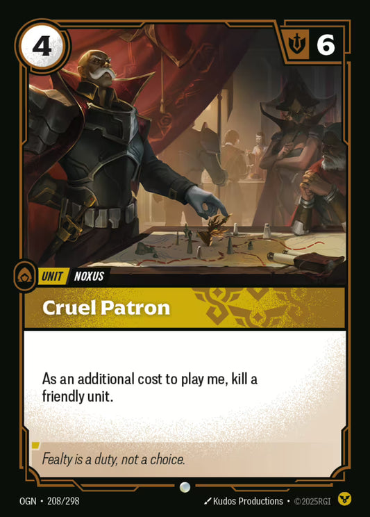 Cruel Patron OGN 208/298
