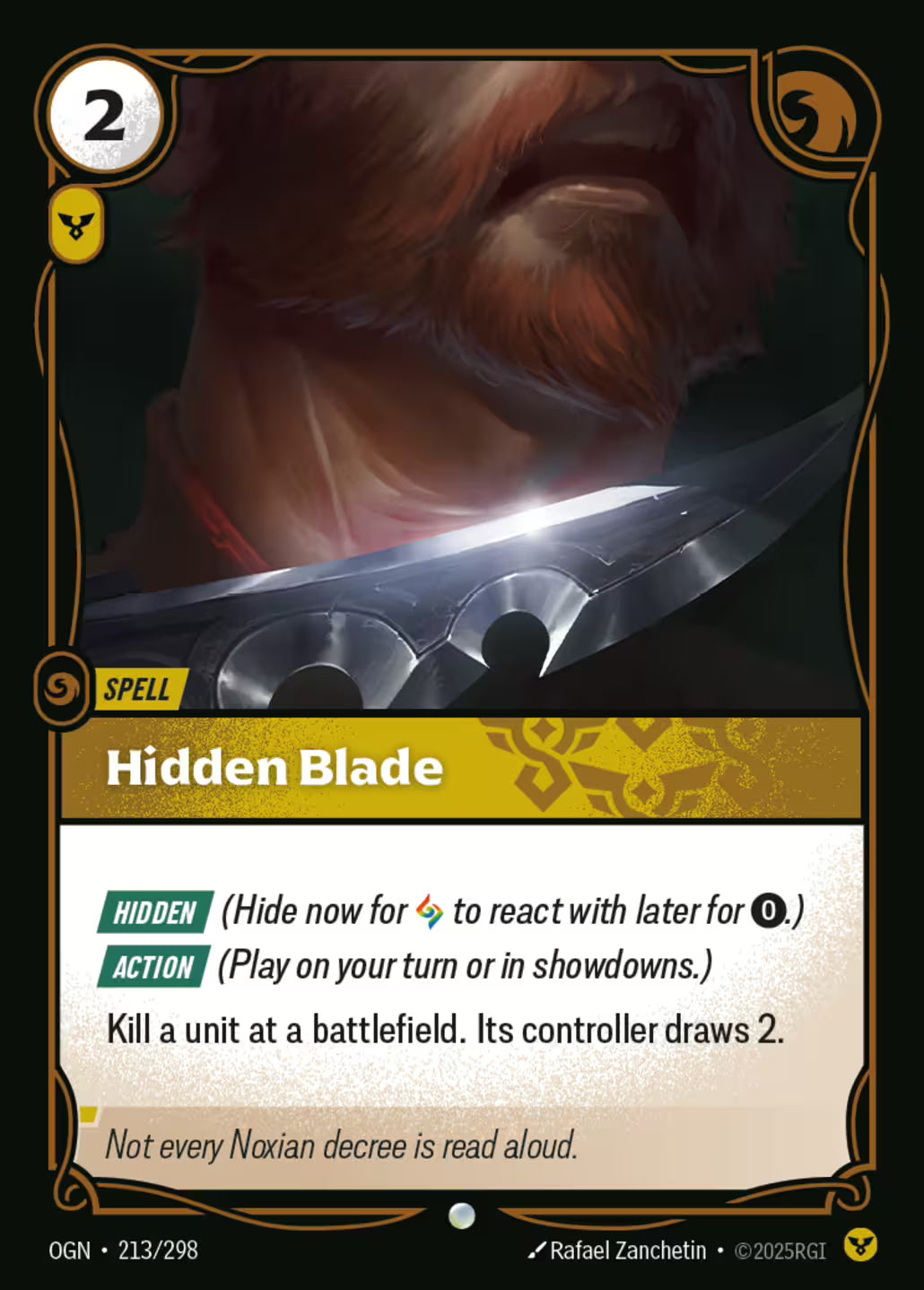 Hidden Blade OGN 213/298