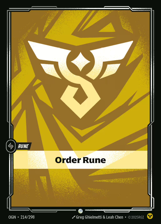 Order Rune OGN 214/298