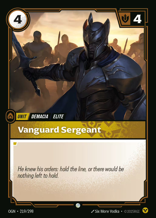 Vanguard Sergeant OGN 219/298