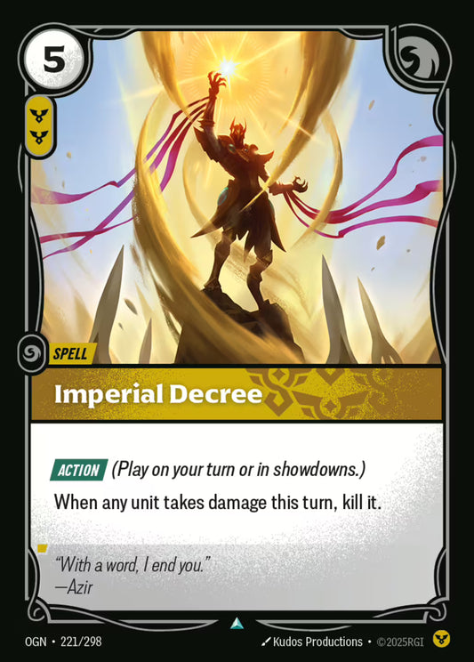 Imperial Decree OGN 221/298