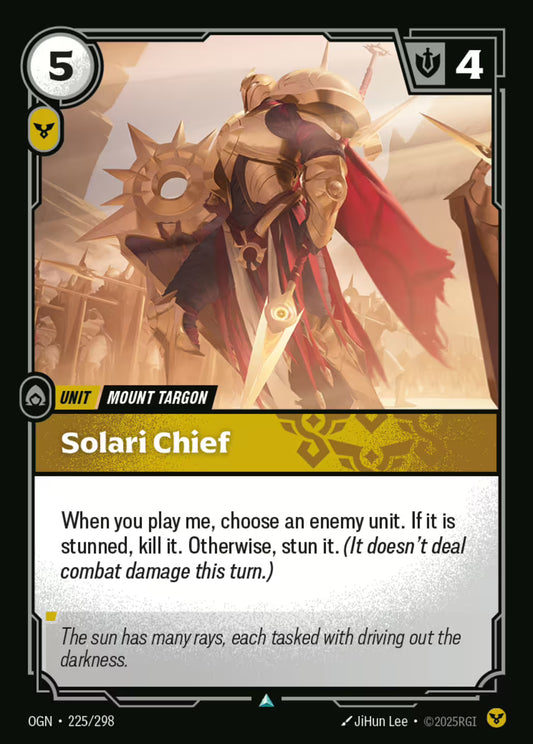 Solari Chief OGN 225/298