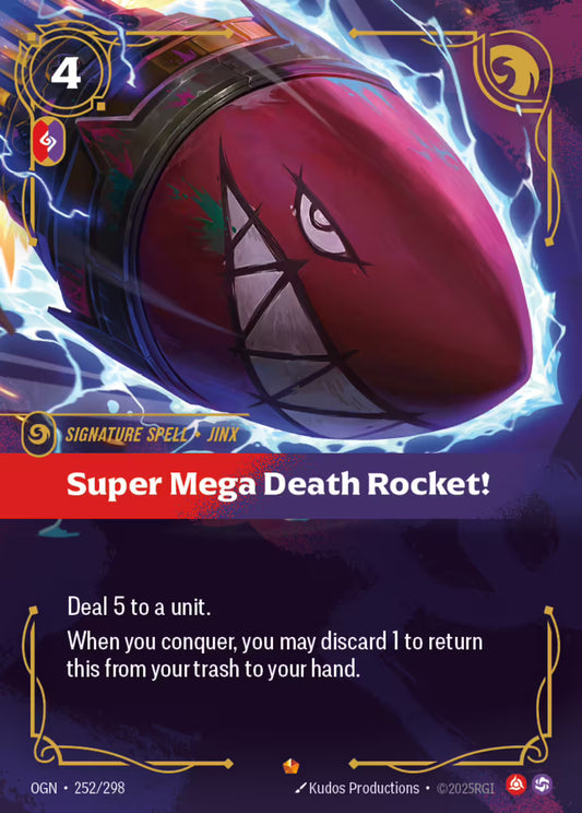 Super Mega Death Rocket! OGN 252/298
