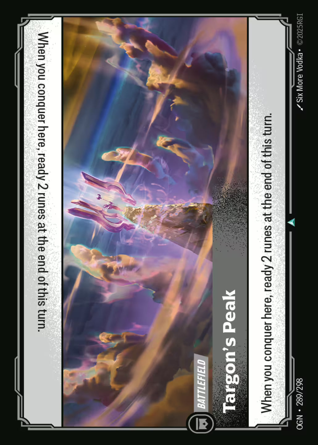Targon´s Peak OGN 289/298